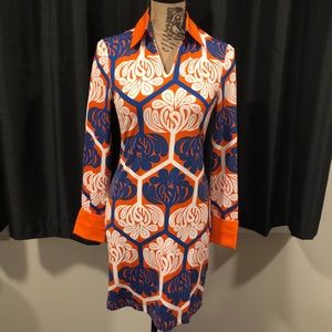 [3 for $30] Lana Dress - Orange/Royal